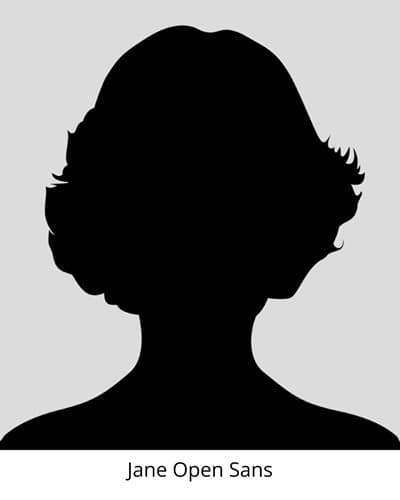 8x10 Headshot template #1 Classic