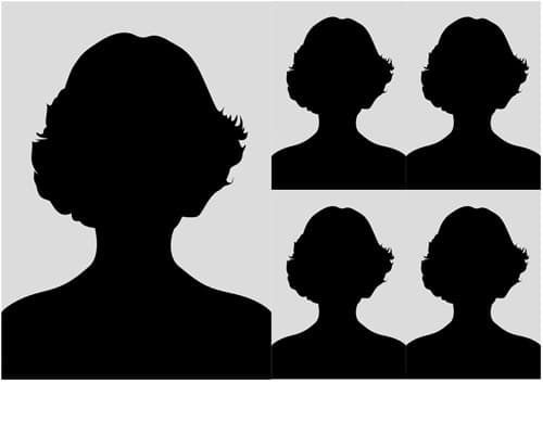 1 5x7, 4 wallets on an 8x10