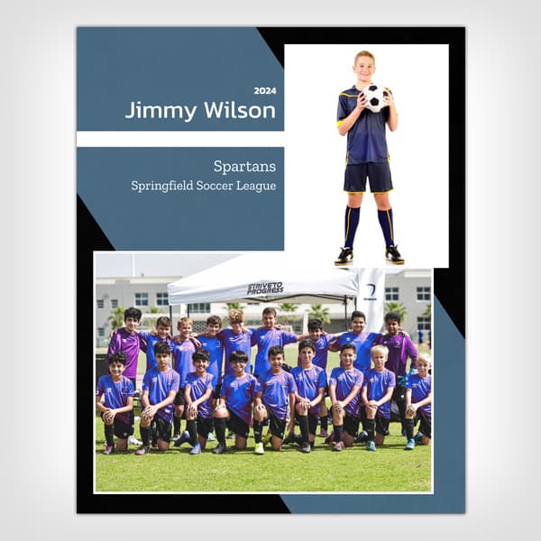 Image of an 8x10 memory mate