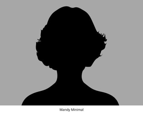 8x10 Headshot template #15 H3 Minimal